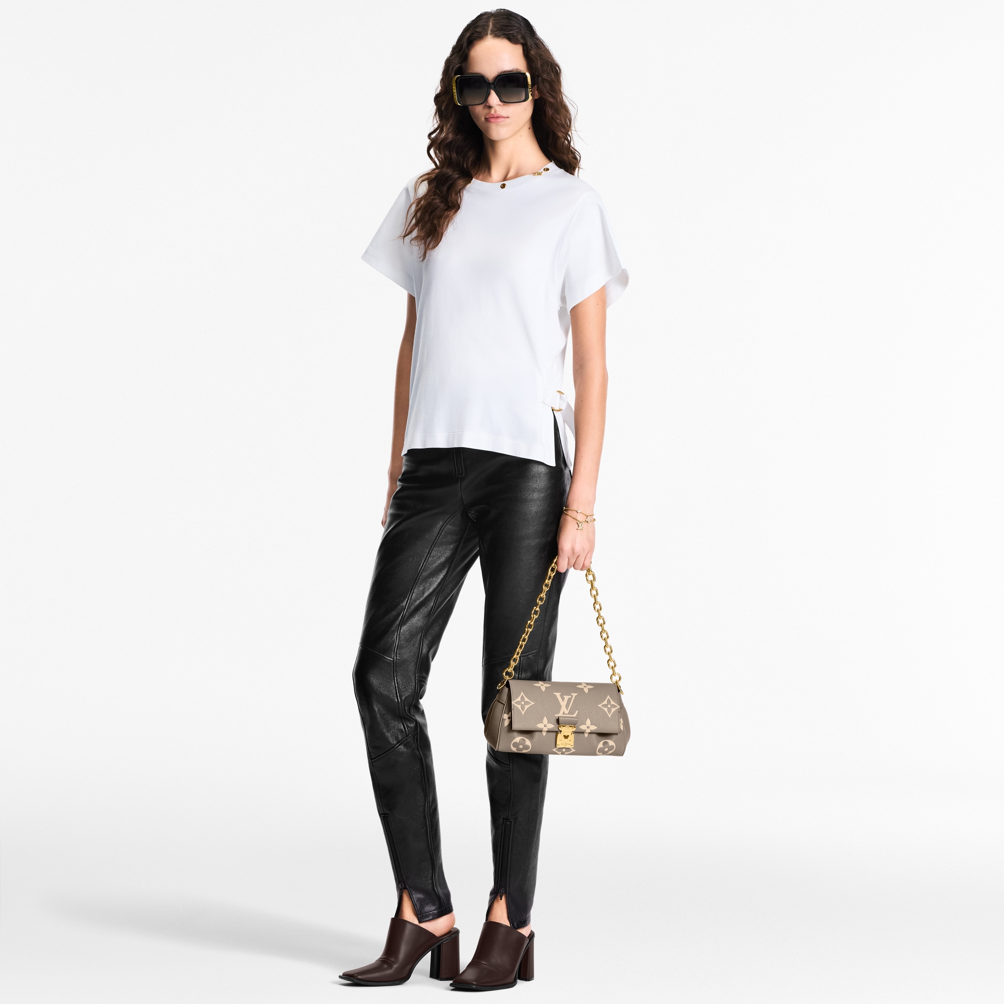 Side Strap T-Shirt - Luxury White | LOUIS VUITTON